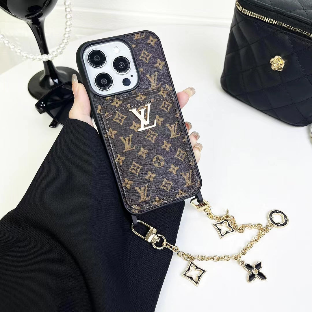 LV Monogram Card Holder Case Wallet For I Pro Max Plus for 12